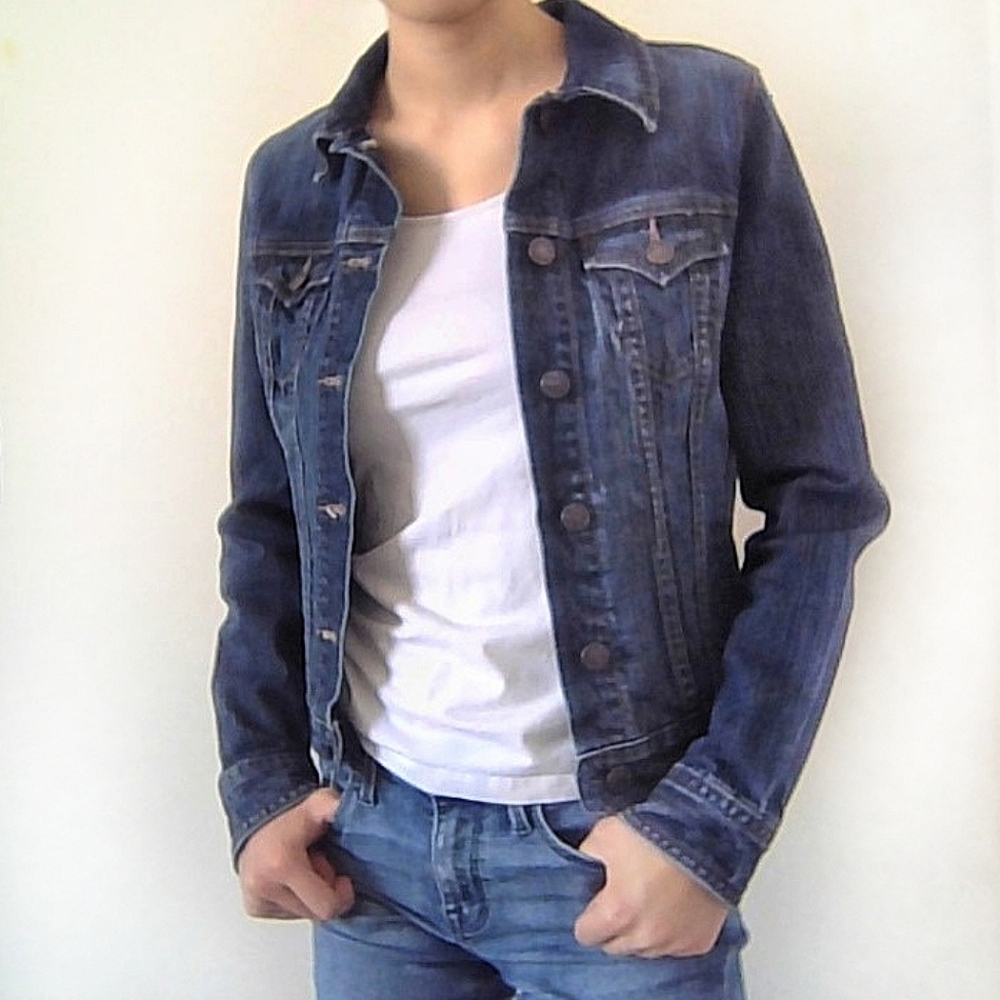 OLD NAVY | Dark Wash Denim Jacket, S.